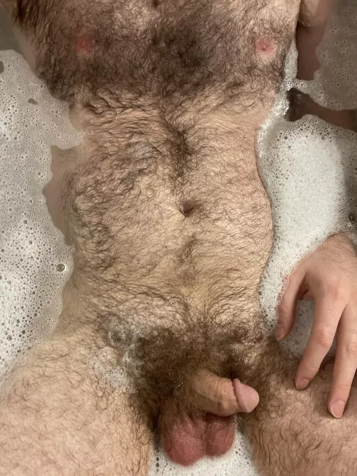 Cold days call for hot baths