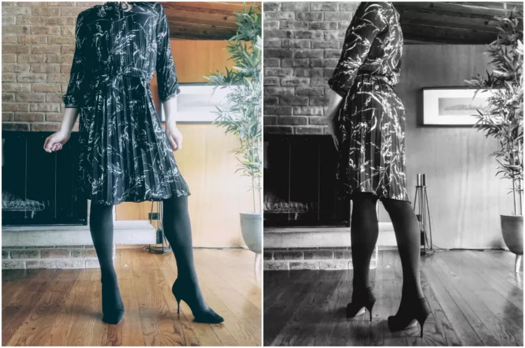 Cold Temps = Opaque Tights