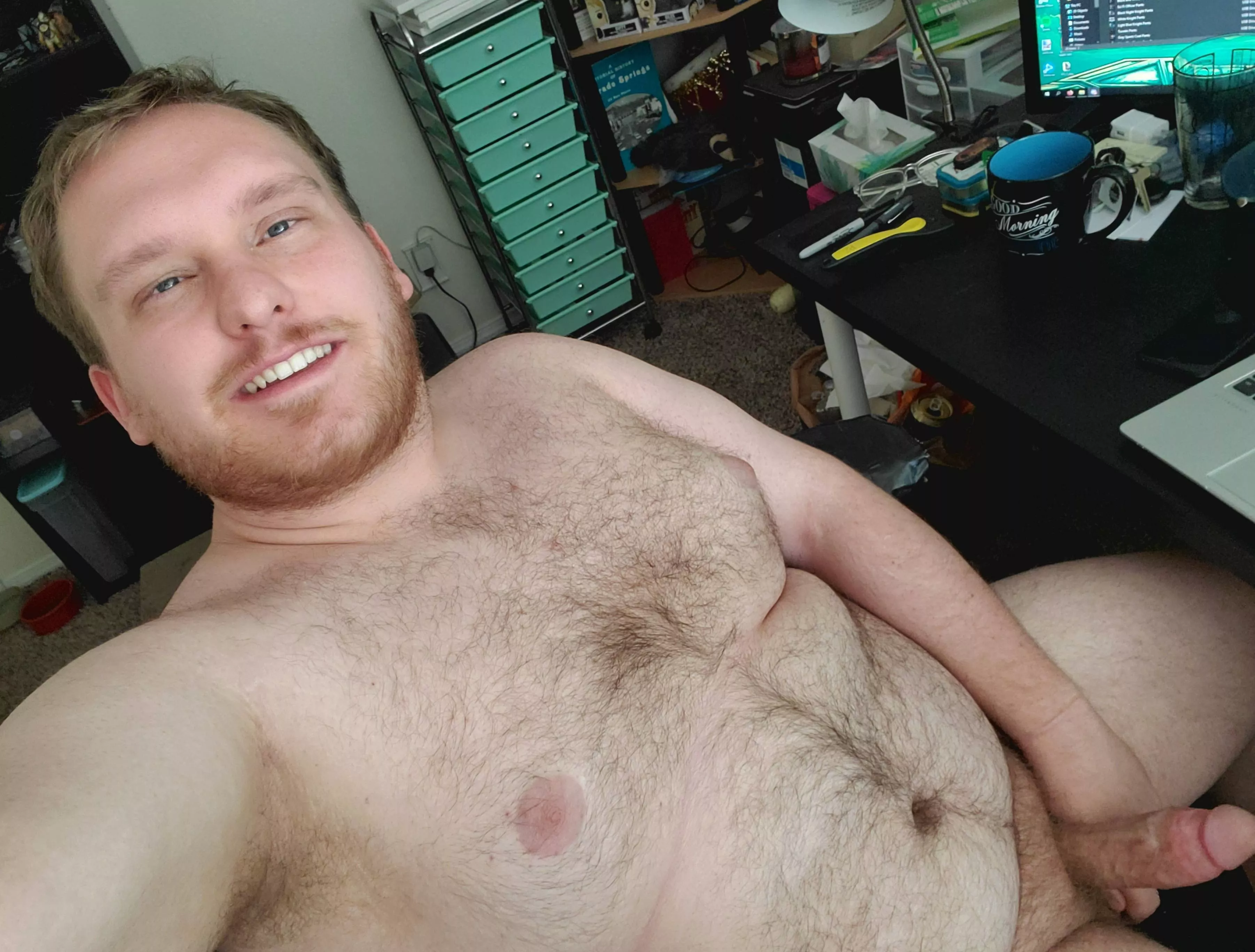 Colorado is getting too hot to wear clothes. I'm gonna miss working from home!