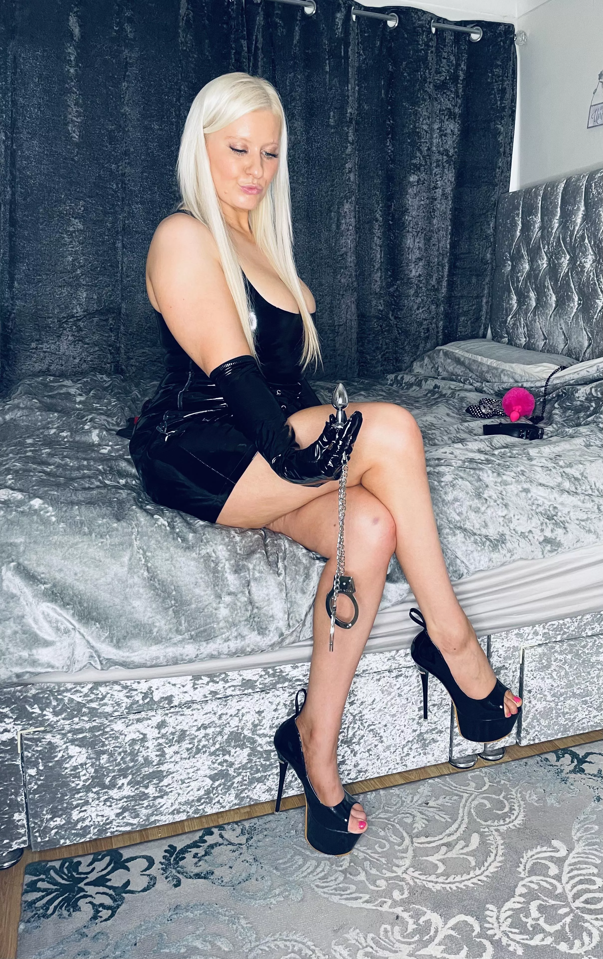 Come closer bitch and spread ‘em, time for your anal examination Come closer bitch and spread ‘em, time for your anal examination