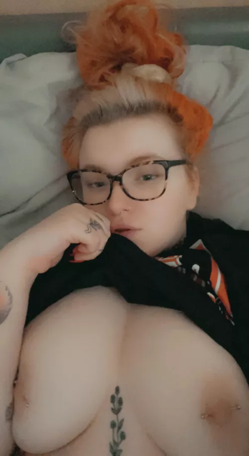 come get in bed with me?