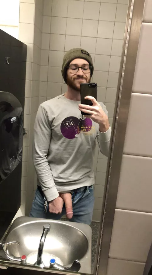 Come here, hold my fat cock