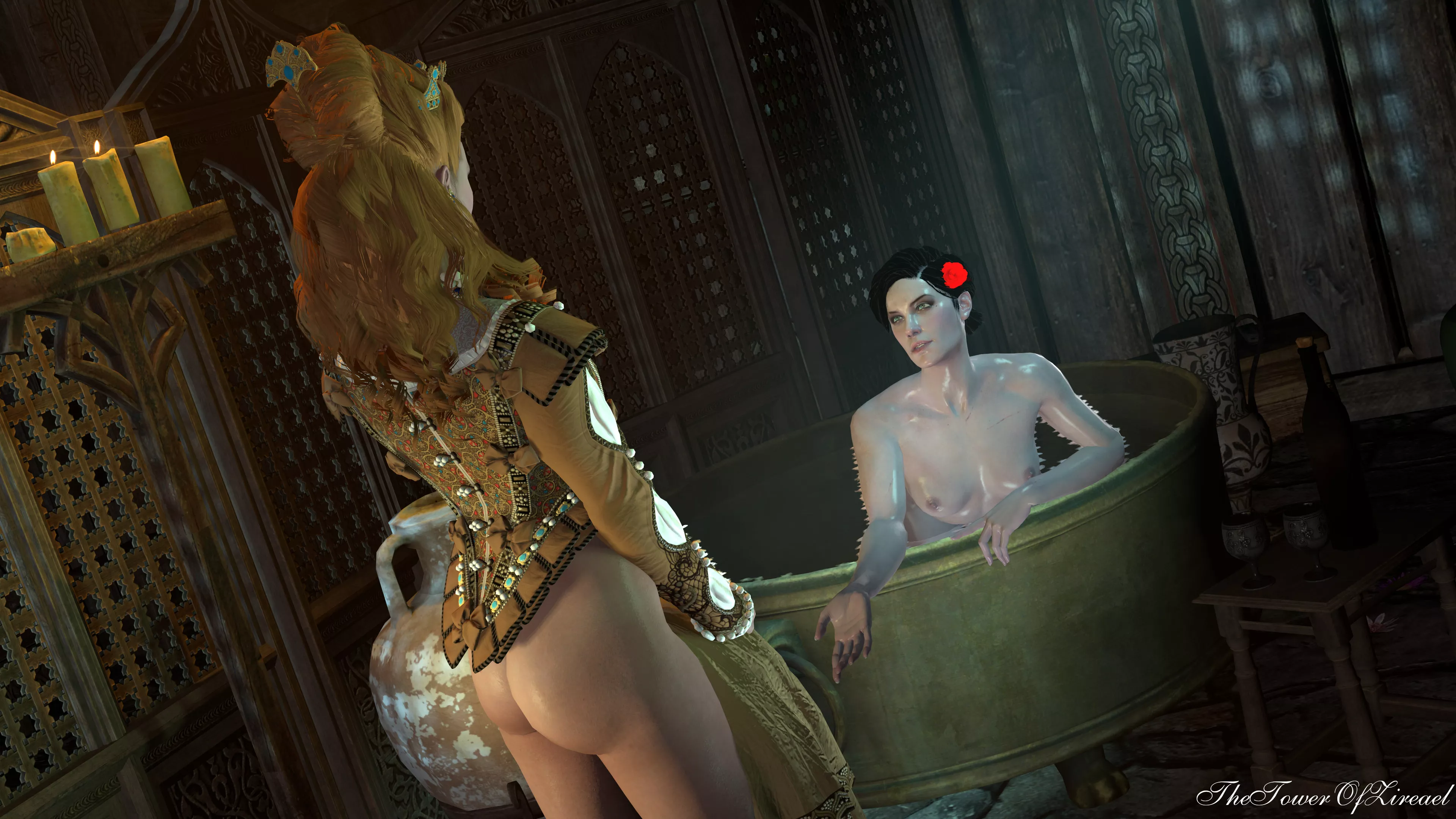 Come join me sister by the tower of zireael Come join me sister by the tower of zireael