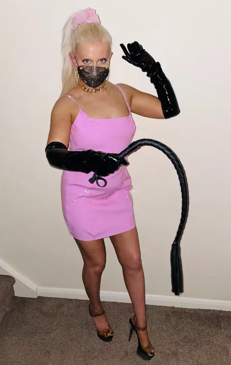 Come on Barbie letās go partyā¦and my idea of party is whipping your ass til you beg me to stop