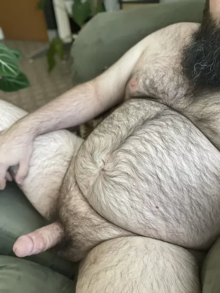 Come ride this daddy bear 🐻