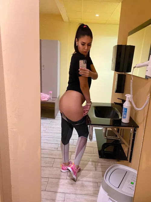 Come with me after my workout..