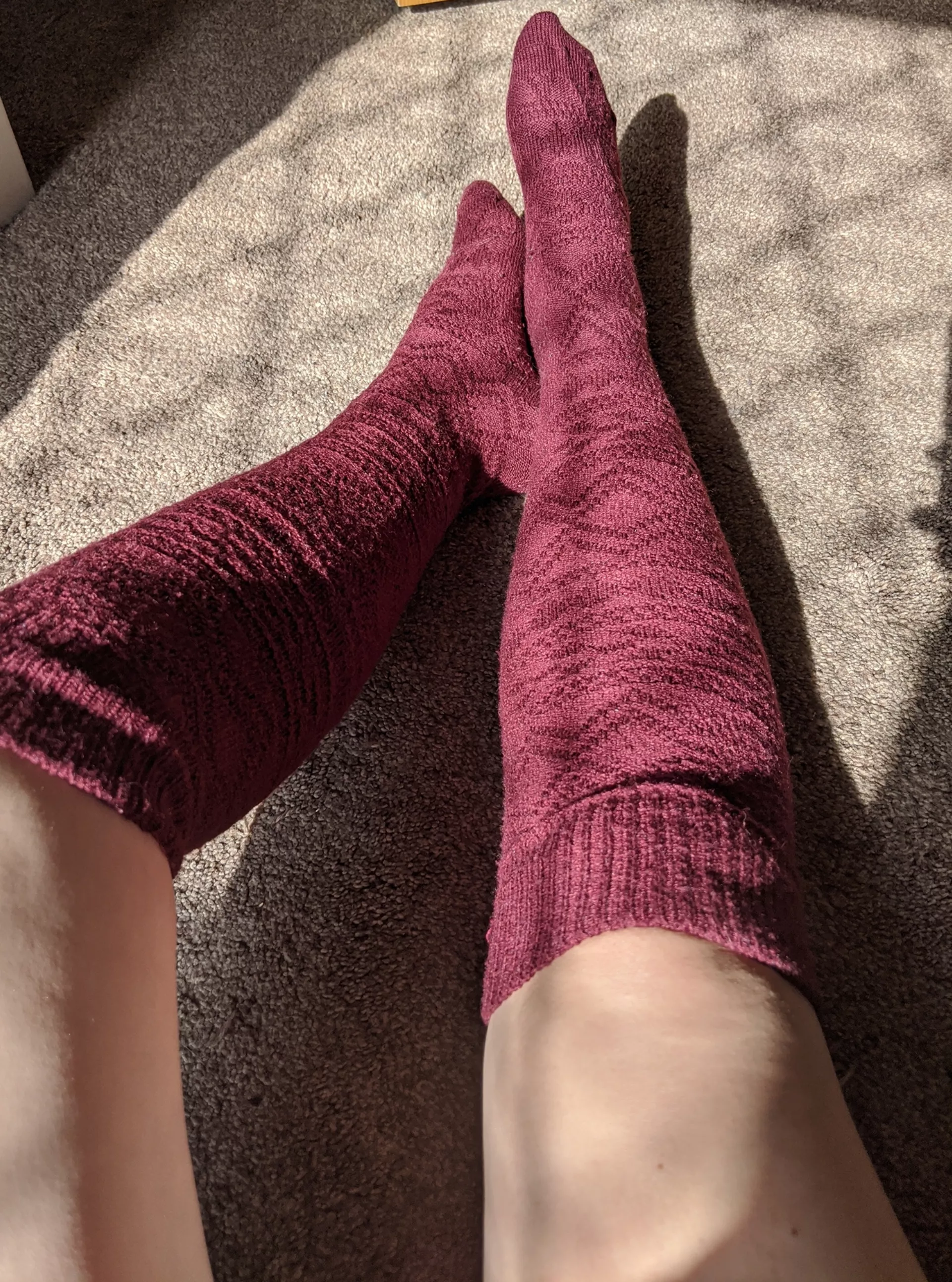 Comfy and sexy, the perfect long socks 🥰