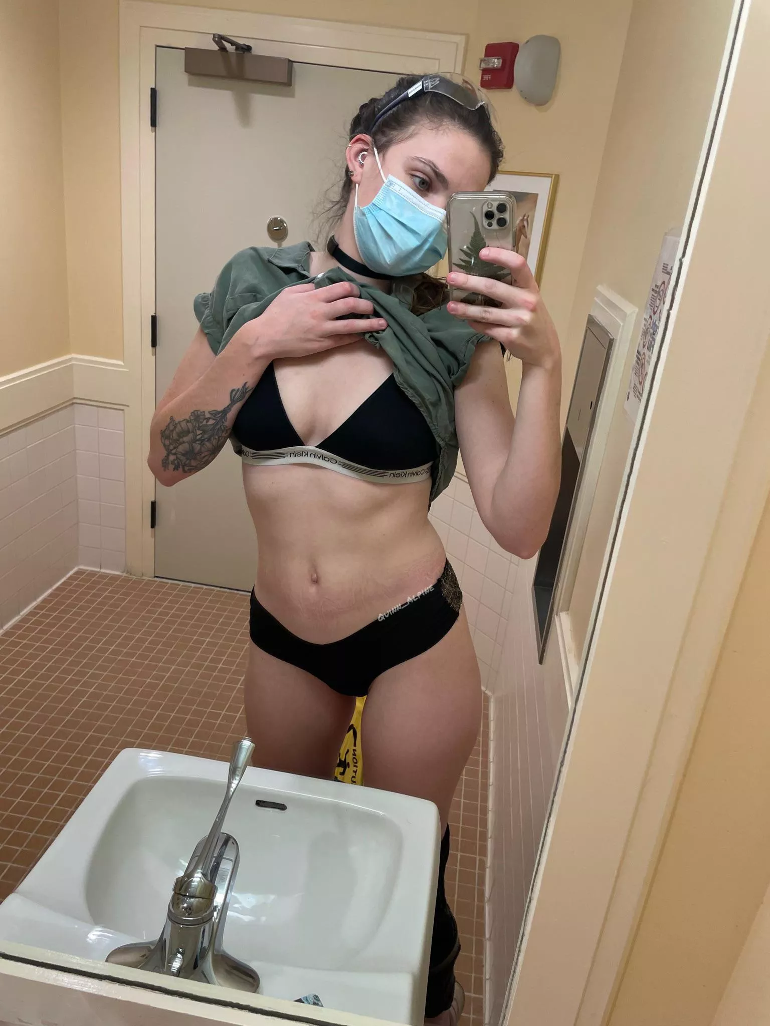 Comfy under my work clothes today