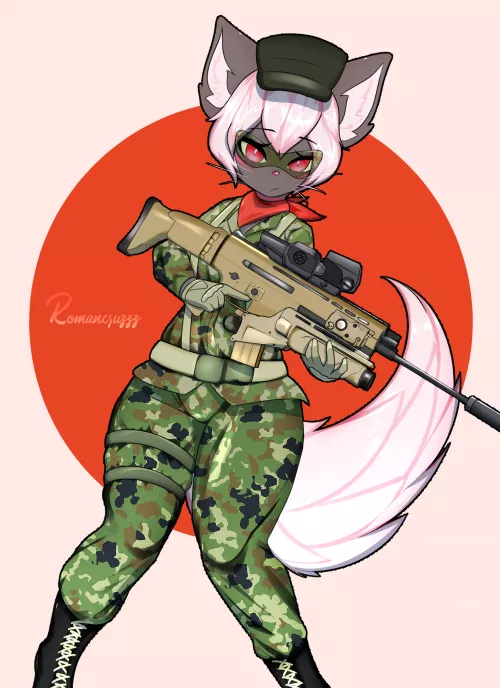 Comm ＼(●~▽~●) Drawing weapons is quite therapeutic