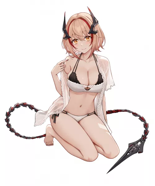 Commander, what's bothering you? Is something bothering you?~❤ (KMS Roon, Azur Lane, Ironblood Faction)