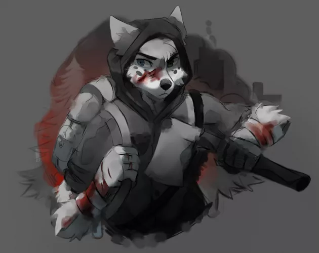 commission! (art by me, leskweg on twitter and FA)