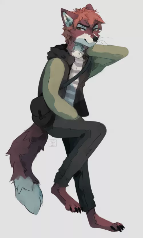 commission! (art by me, leskweg on twitter and FA)