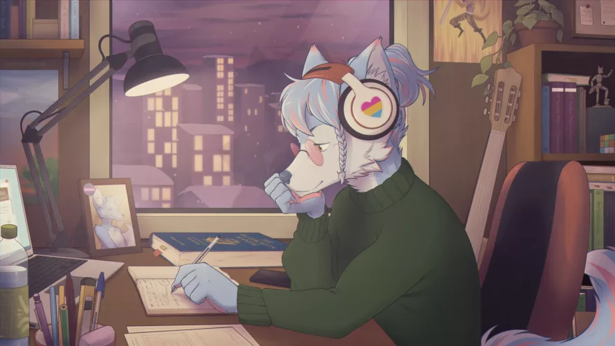 ✍️ 🎶 Commission for SkyleHusk (Art by me)