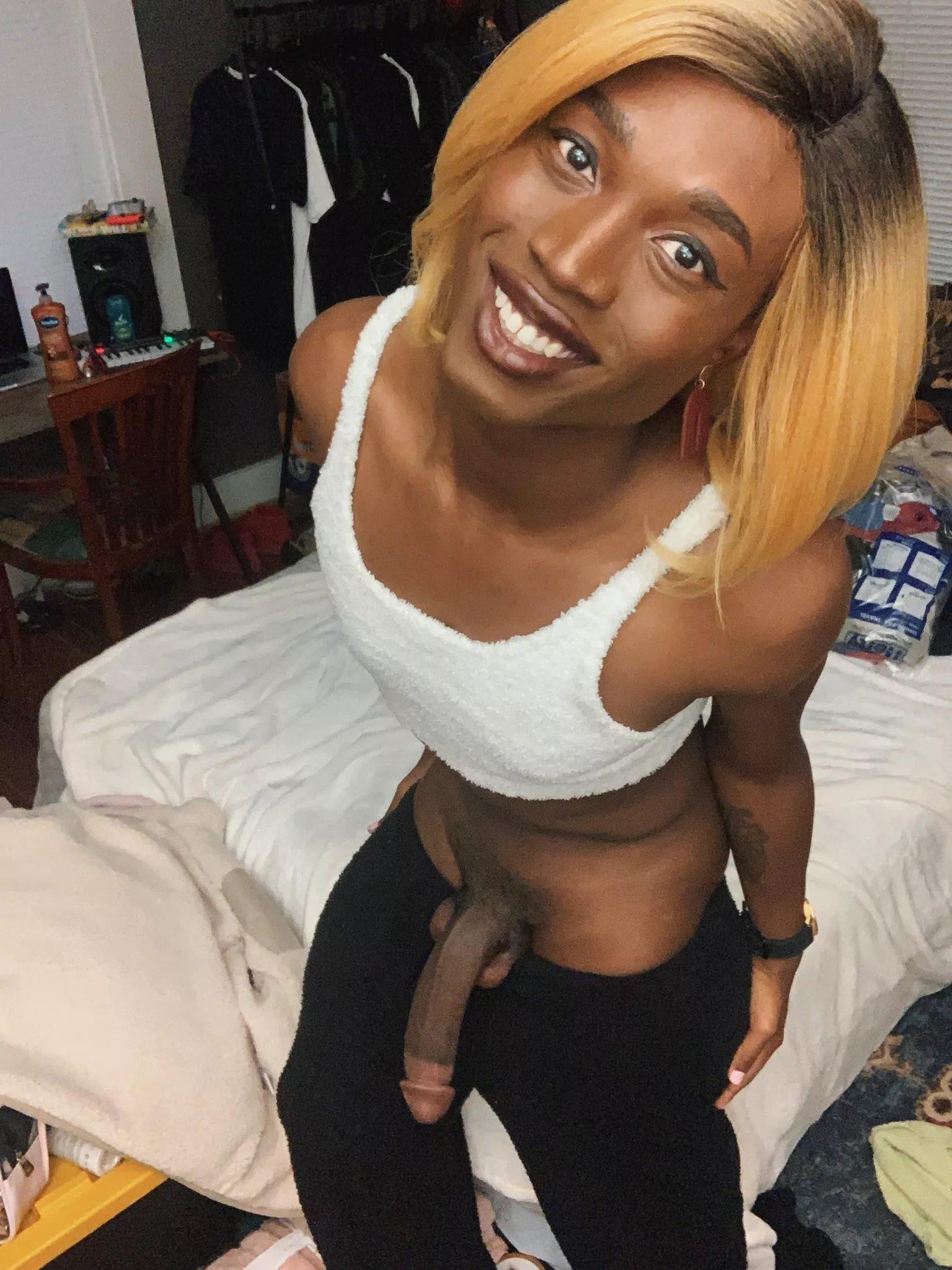 Common dawg… I could be your bitch on the low…