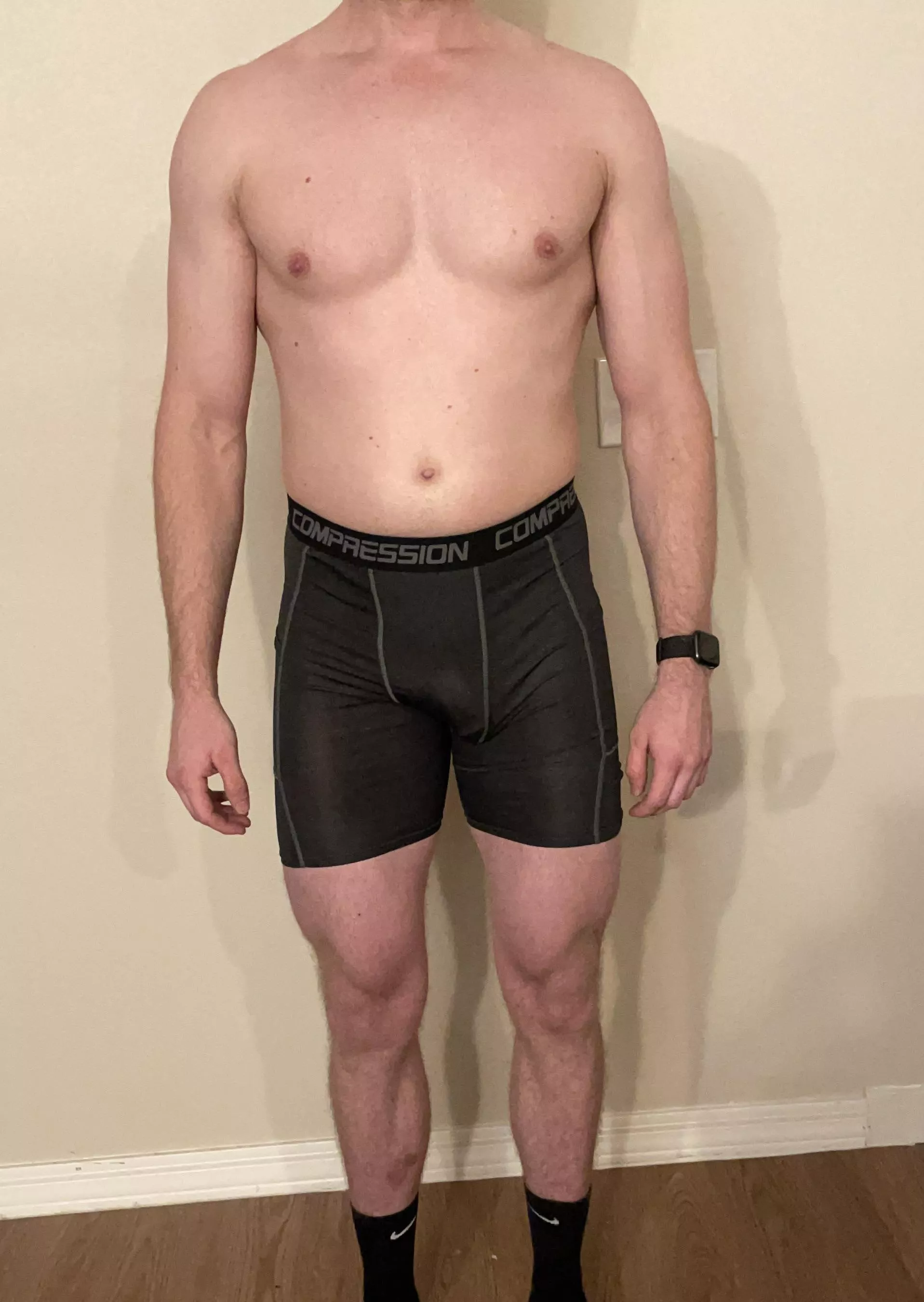 Compression shorts can only compress so much