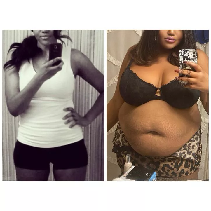 Confession: I get super horny looking at pictures of my weight gain.