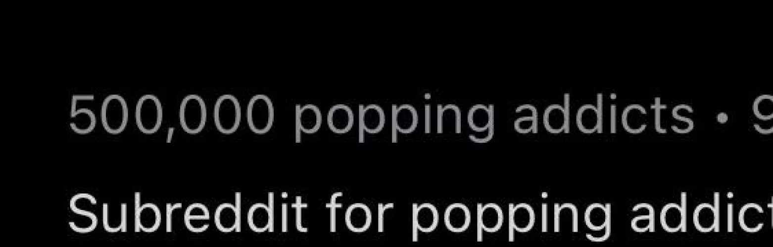 Congrats on 500,000 r/popping!