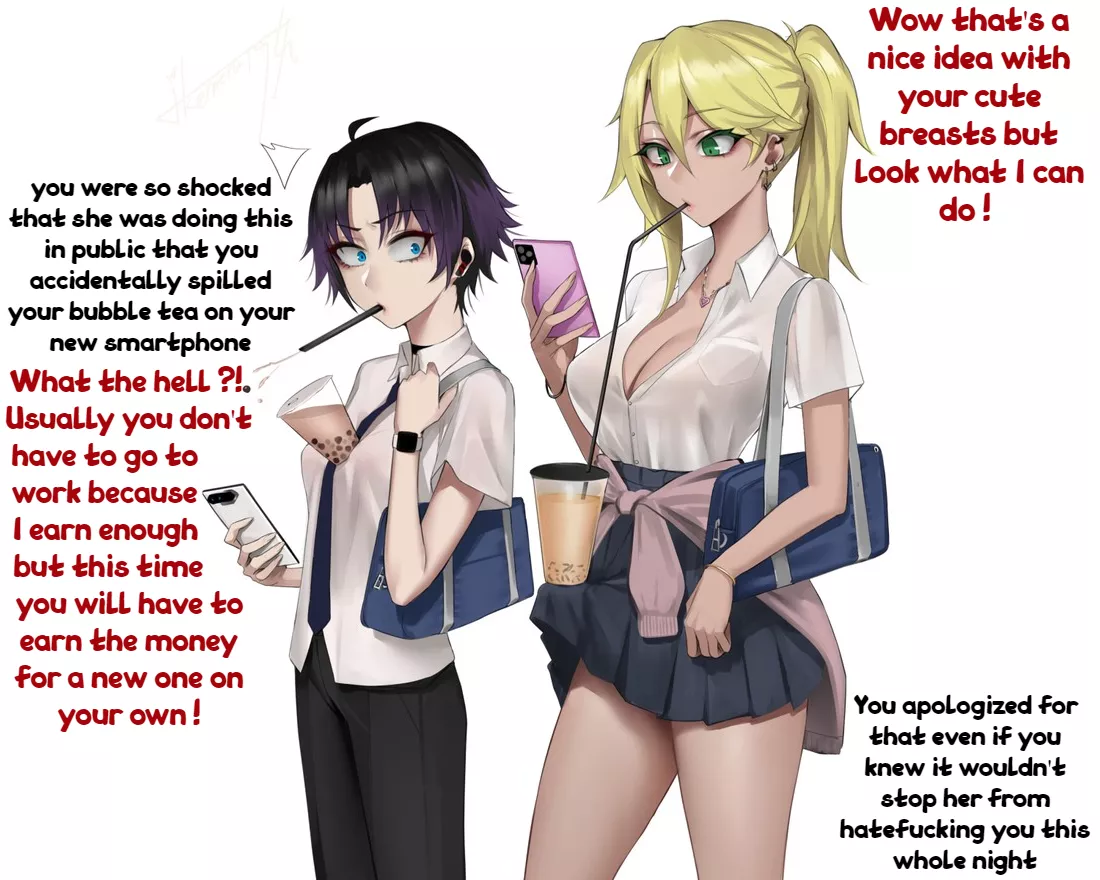 Consequences of staring [Part 4] [Artist Ikemeru19]