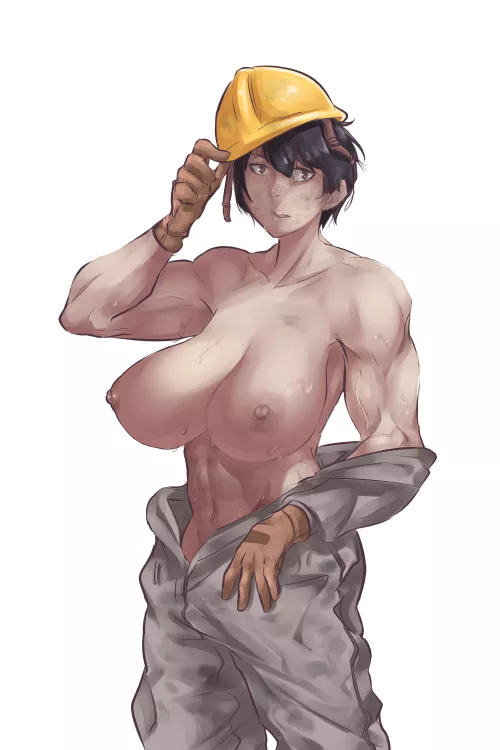 Construction Worker (Cageman) [Original]