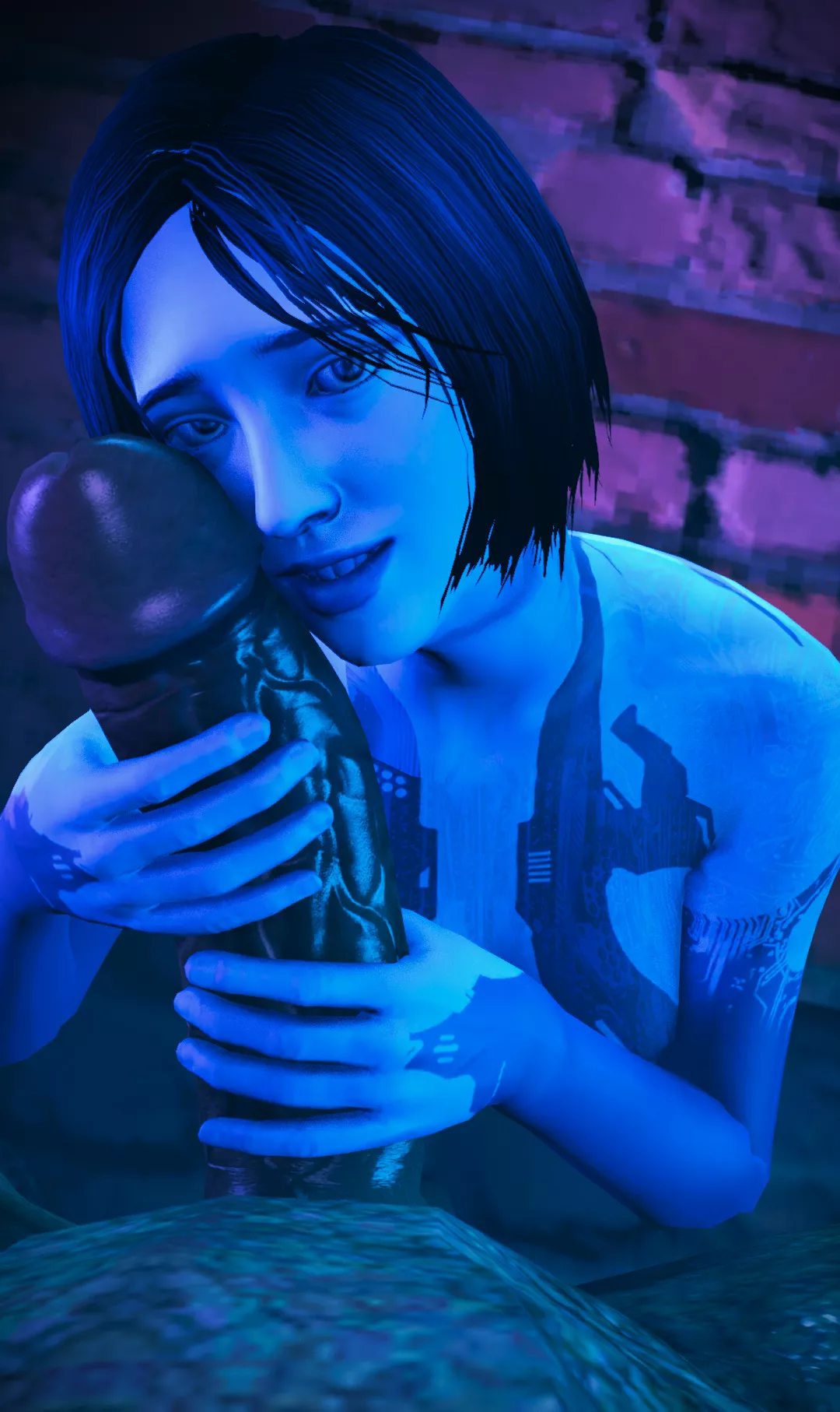 Cortana Loves Alien Cock - [Skeletron27]