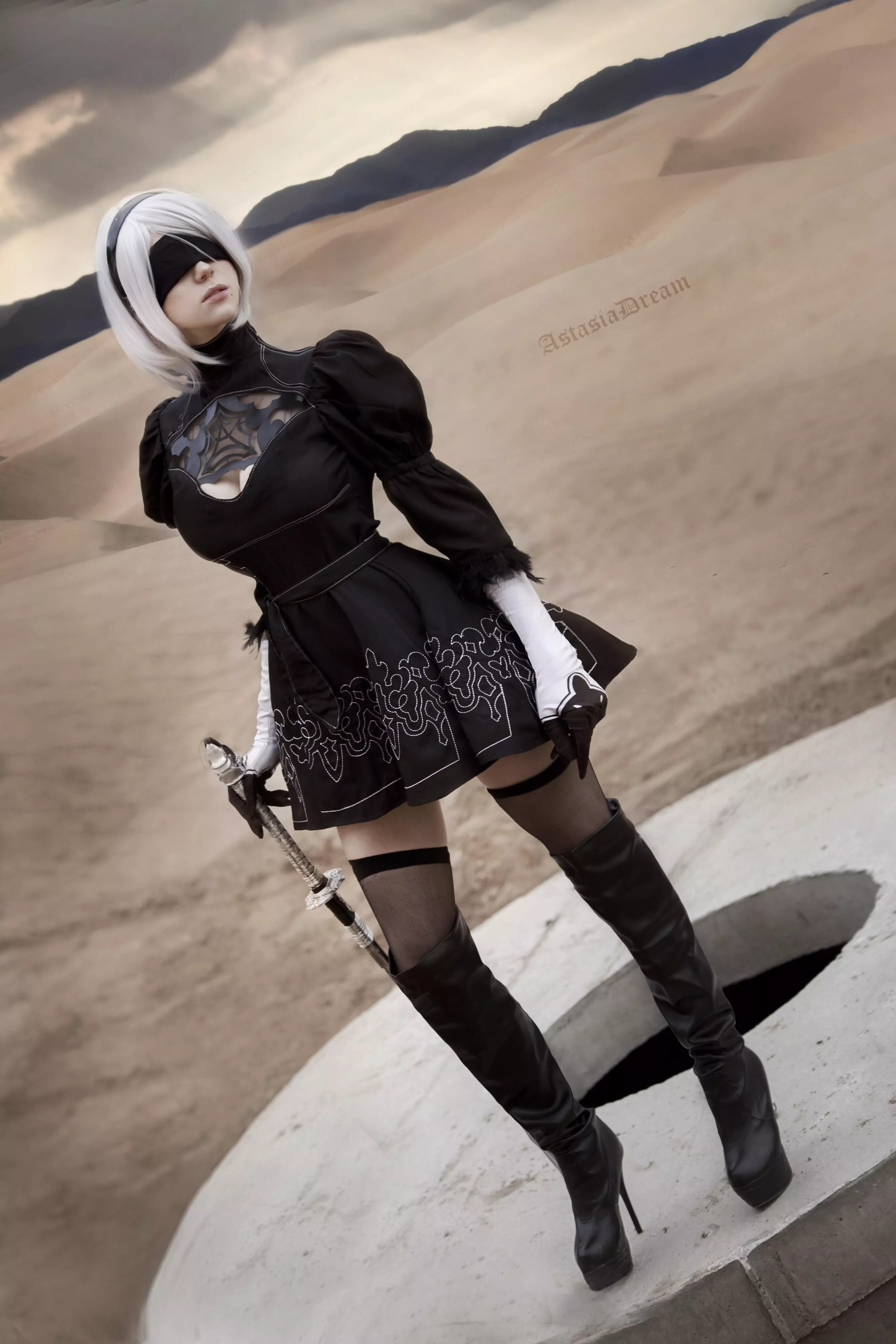 Cosplay on 2B 🖤🤍