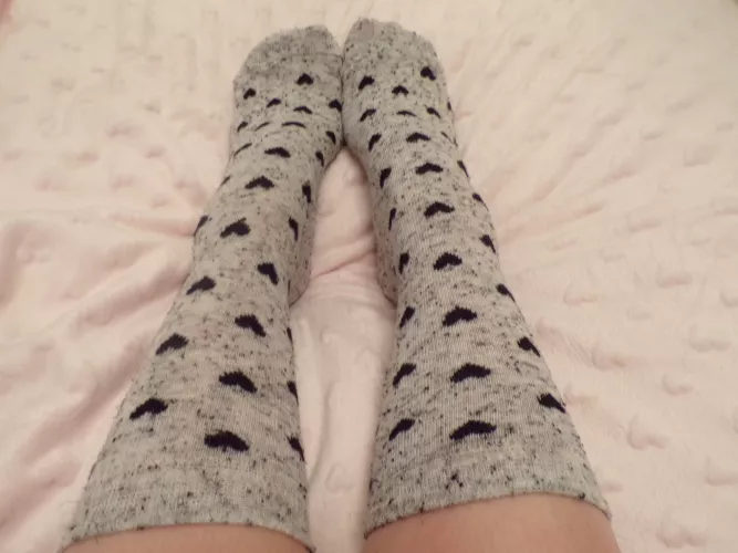 💕💕💖💖❤️❤️ Cosy toes kind of day!