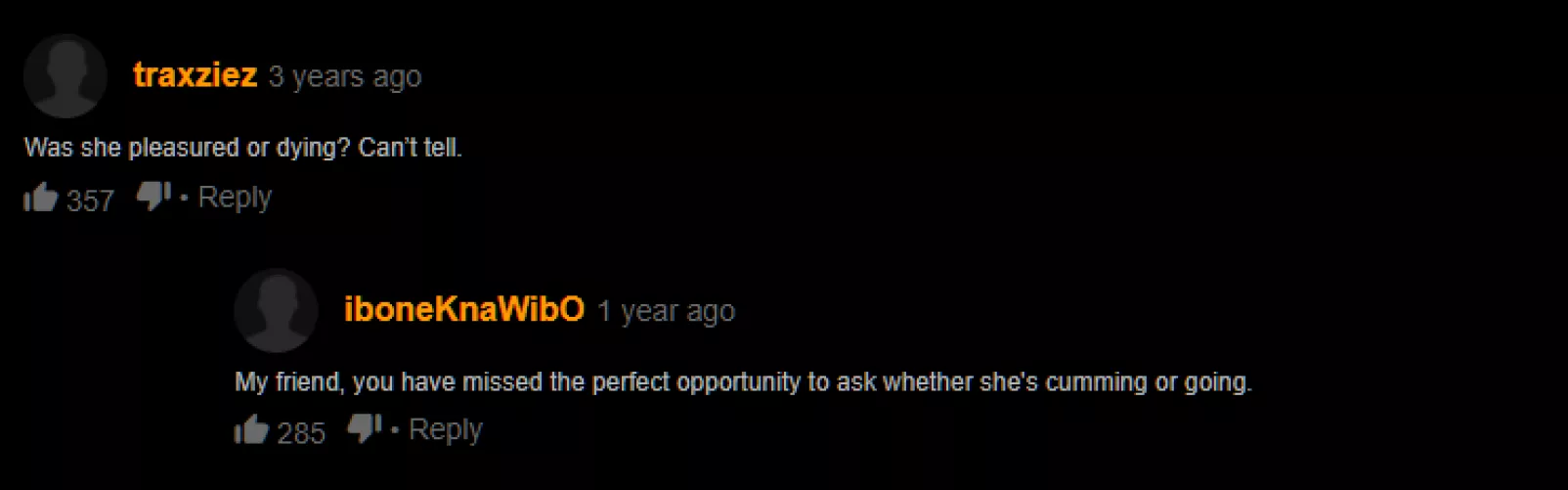 Could be both actually