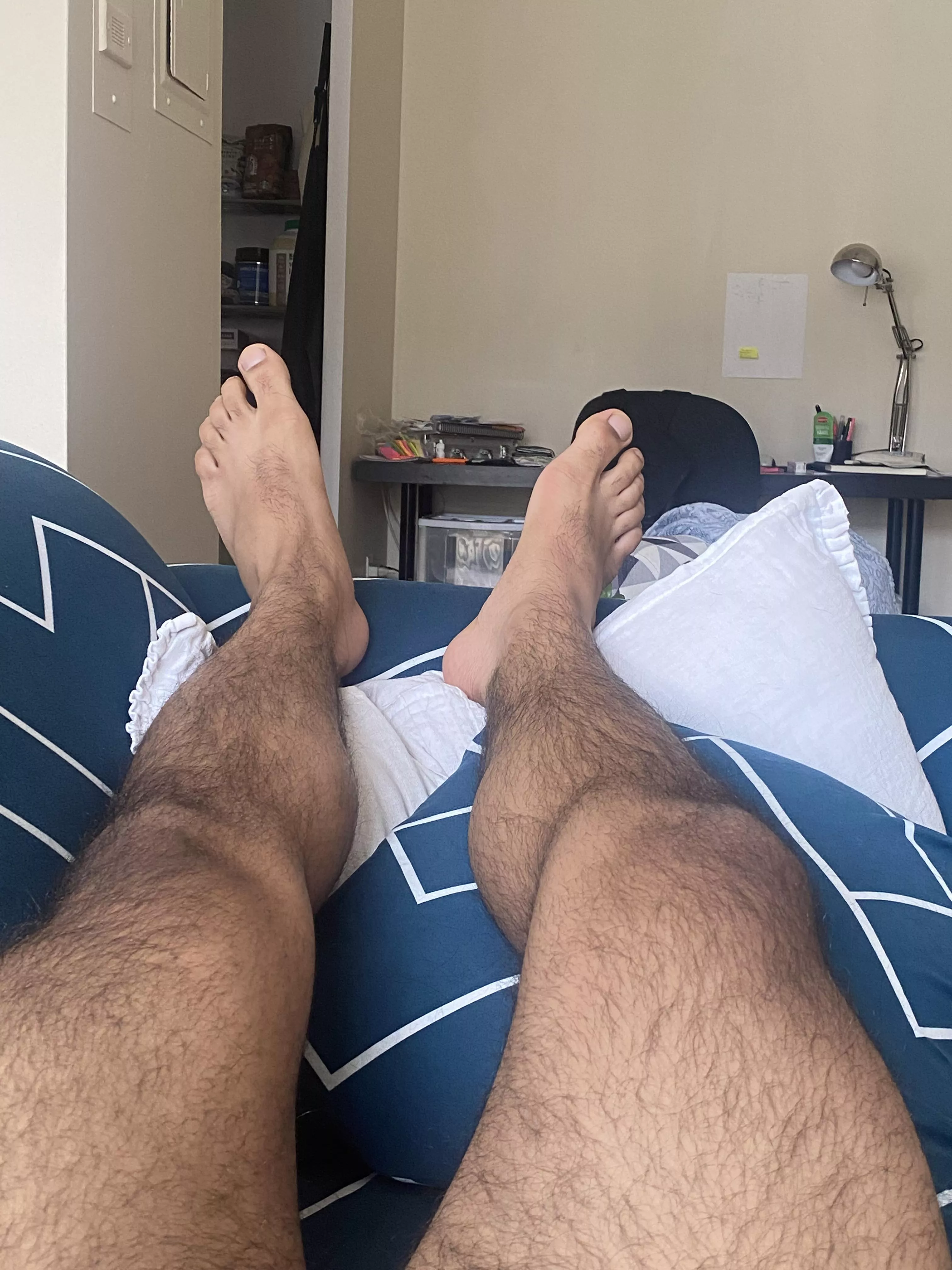 Could use a massage, what are you using - hand or tongue?