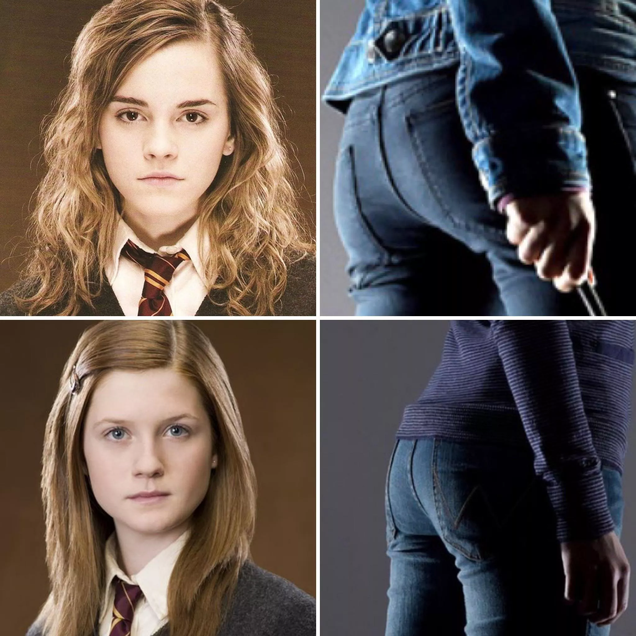Couldn’t find any pictures of Luna’s ass. But each Hogwarts whore and their asses Couldn’t find any pictures of Luna’s ass. But each Hogwarts whore and their asses