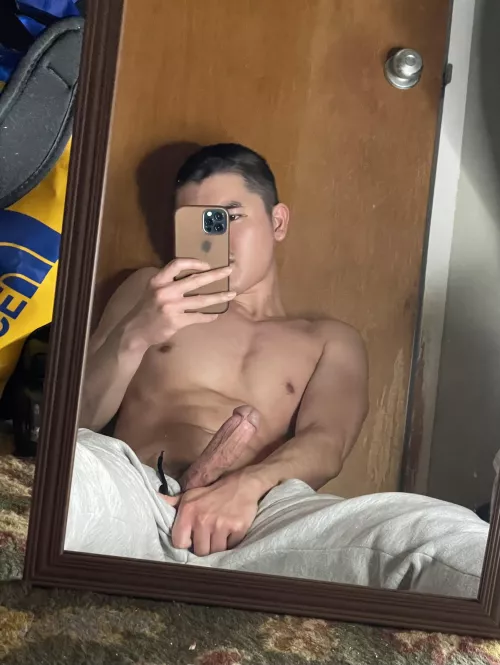 Couldn’t sleep… like my Japanese cock?