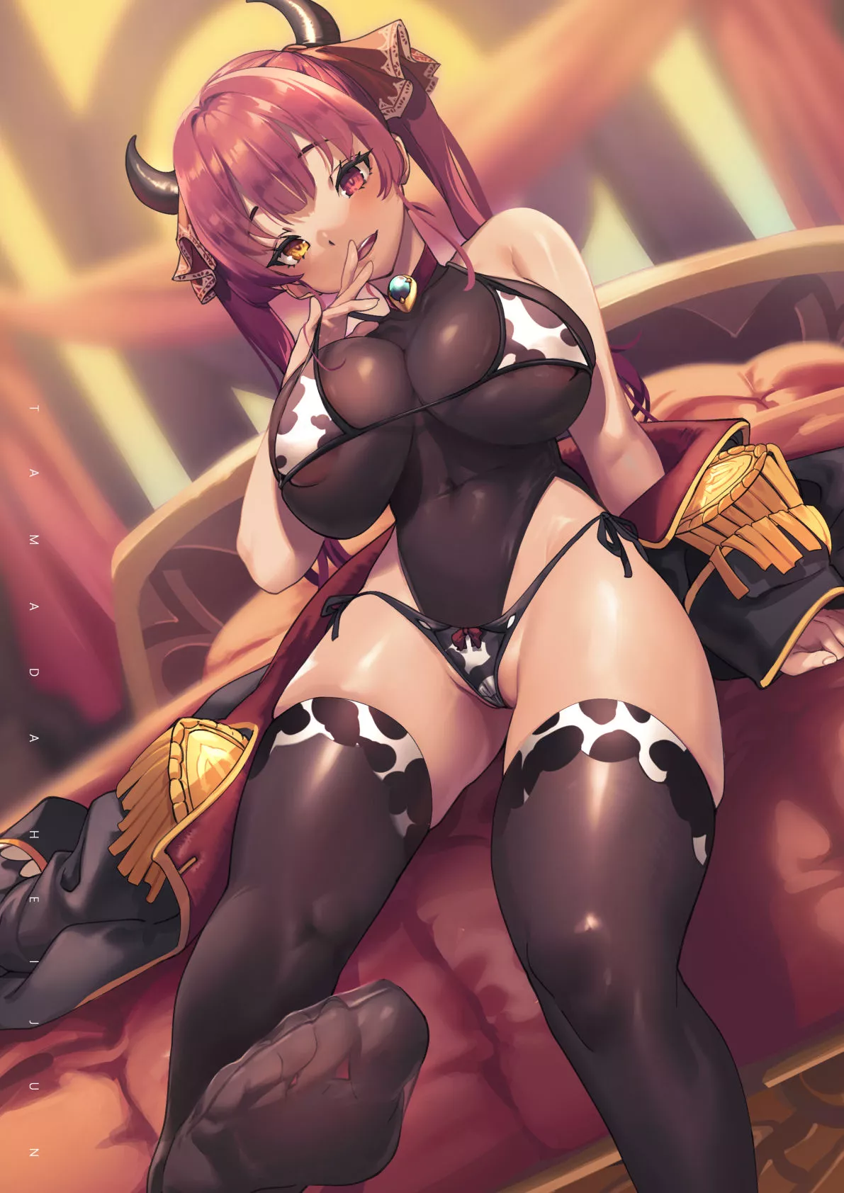 Cow Girl Houshou Marine (Tamada Heijun) [Hololive]