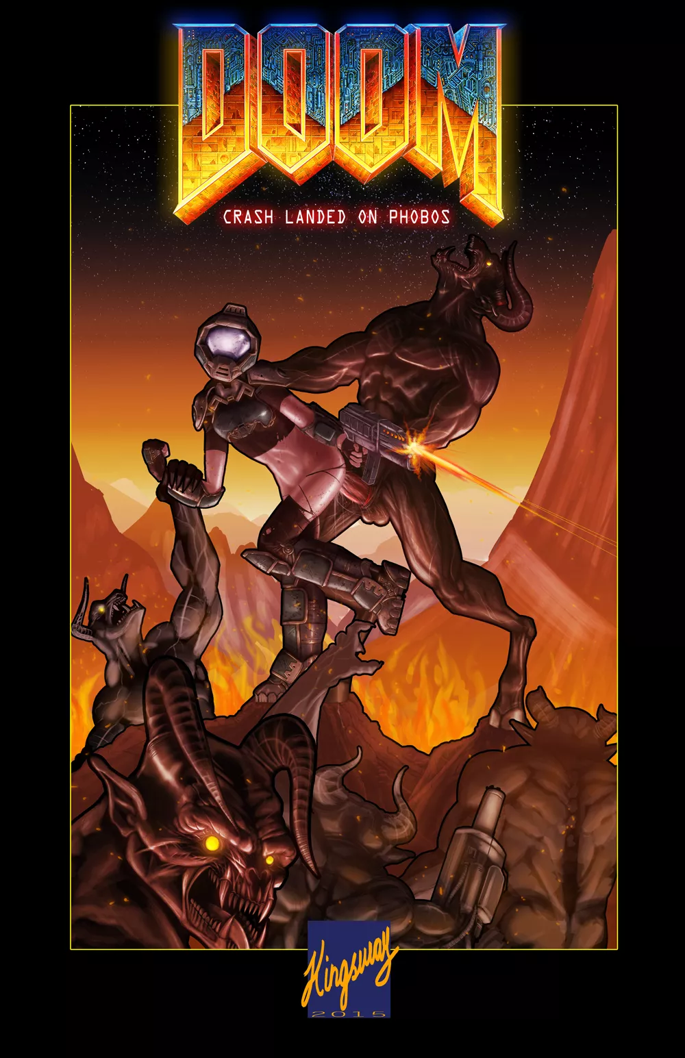 Crash landed on Phobos (Kingsway) [Doom]