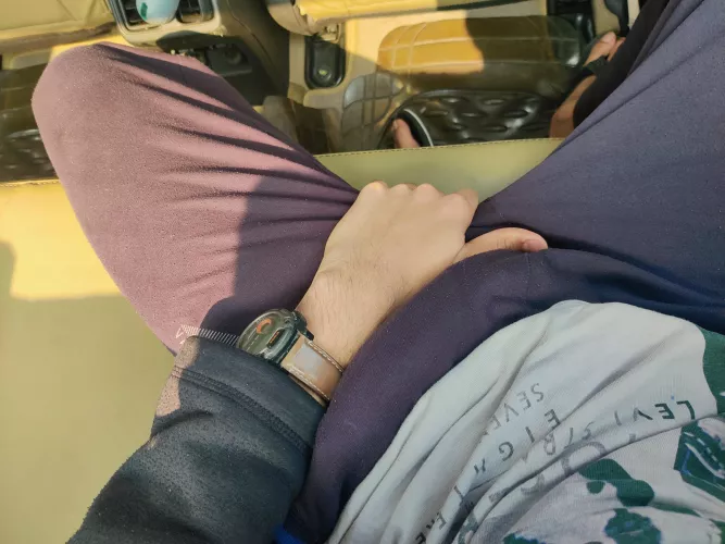 Crazy bulging in car....