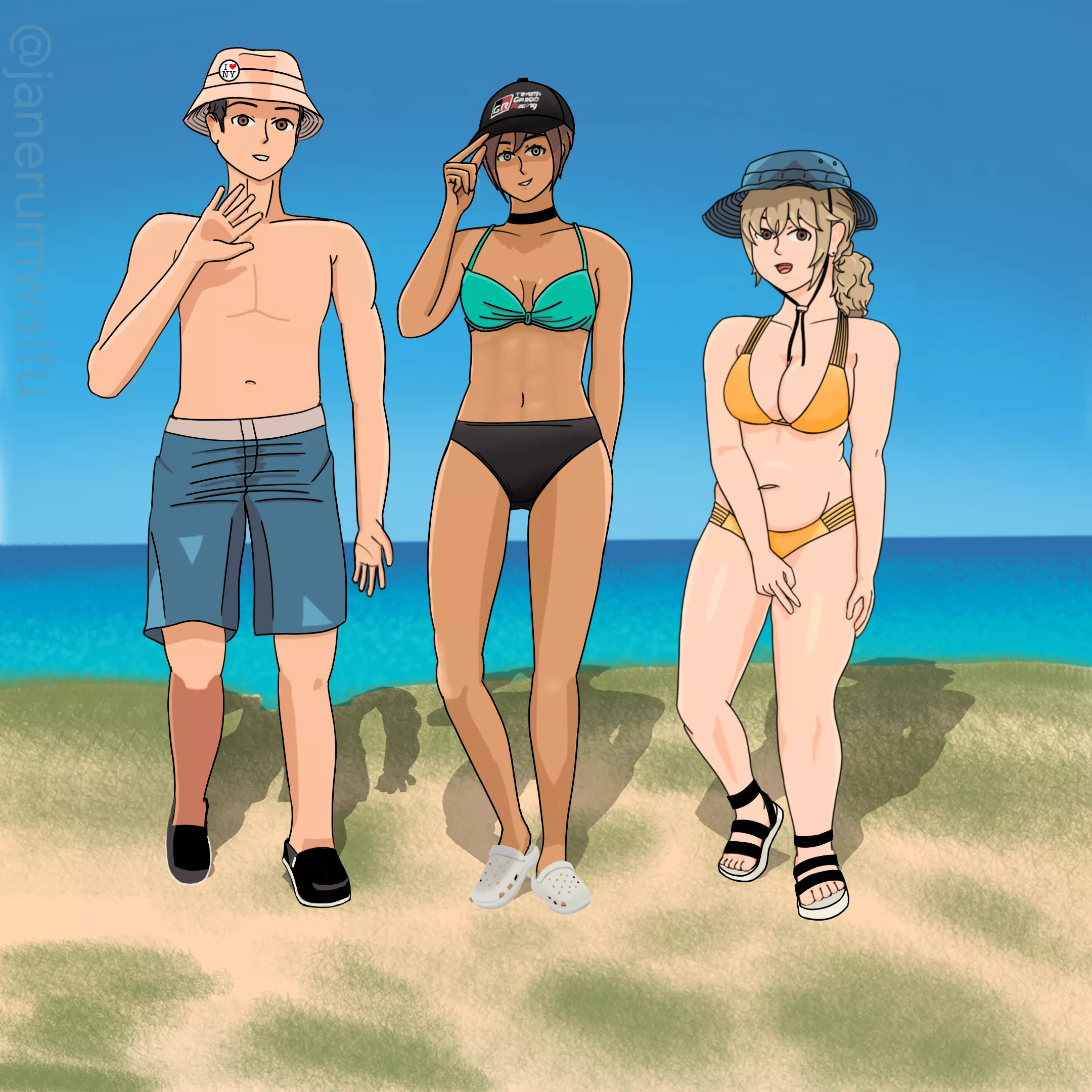 Crazy with hats! (Original)