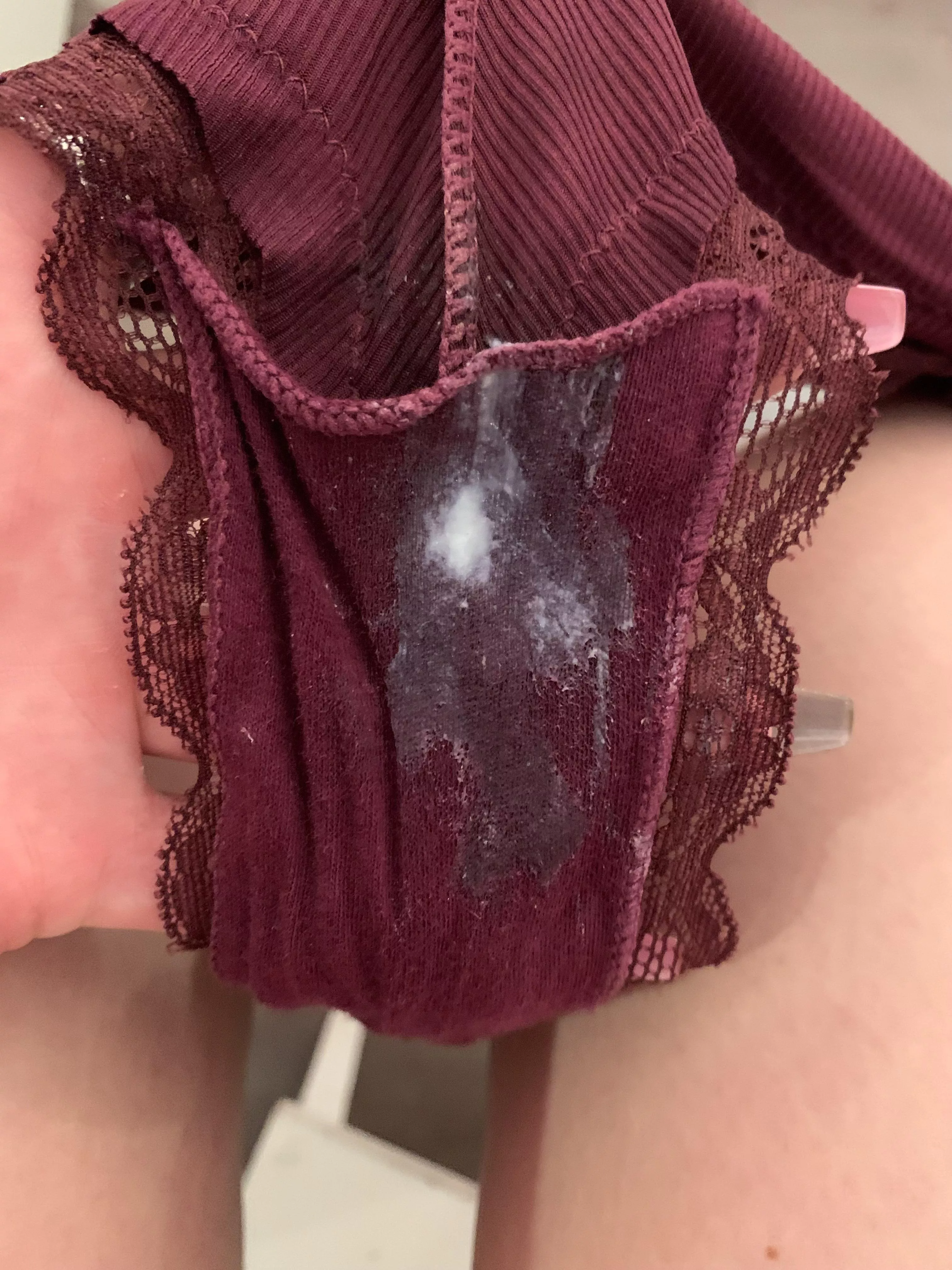 Creamy after busy day👅