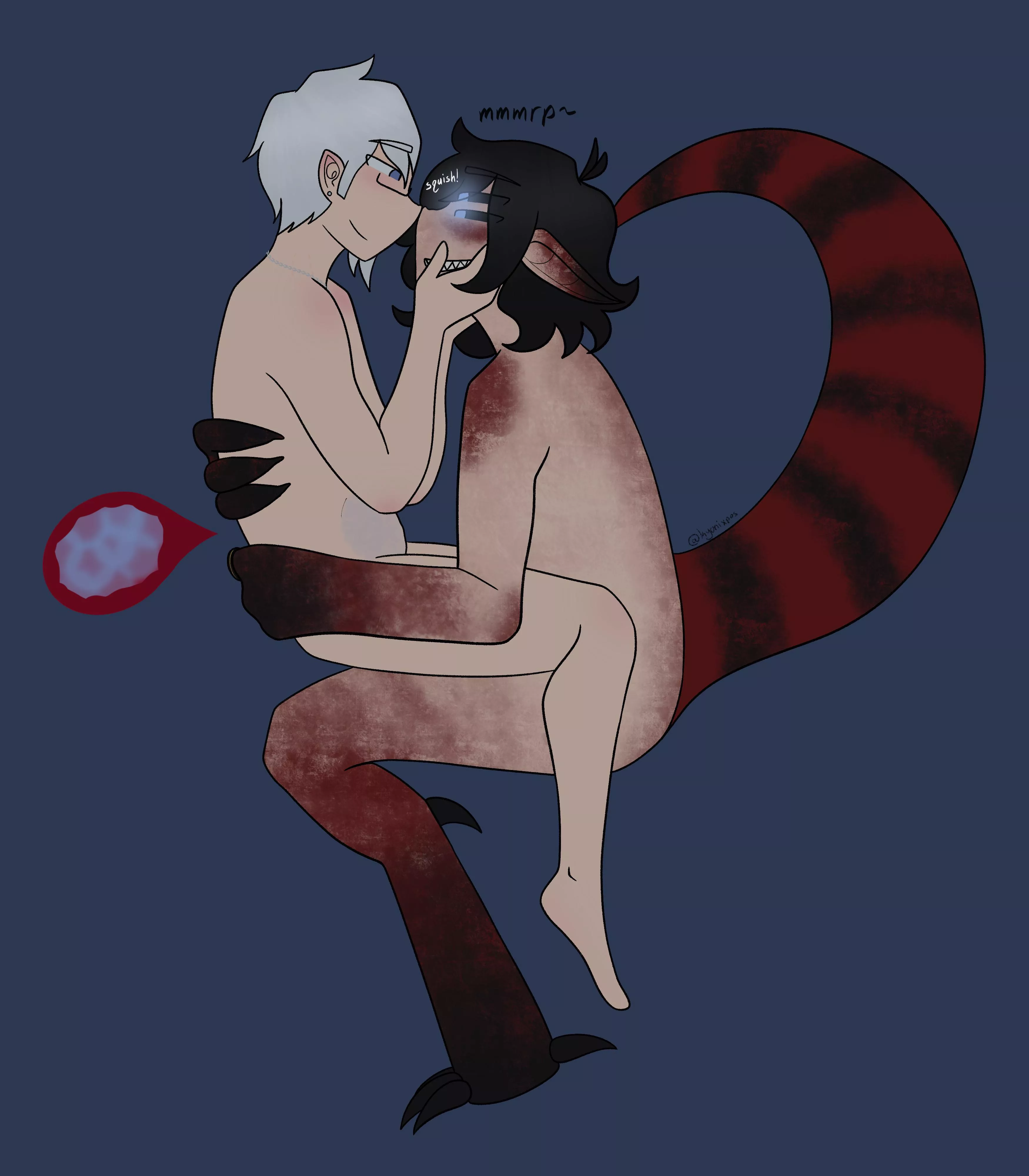 Cuddles after my previous post [OC]