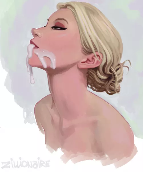 Cum Drip study (by Zilionaire)