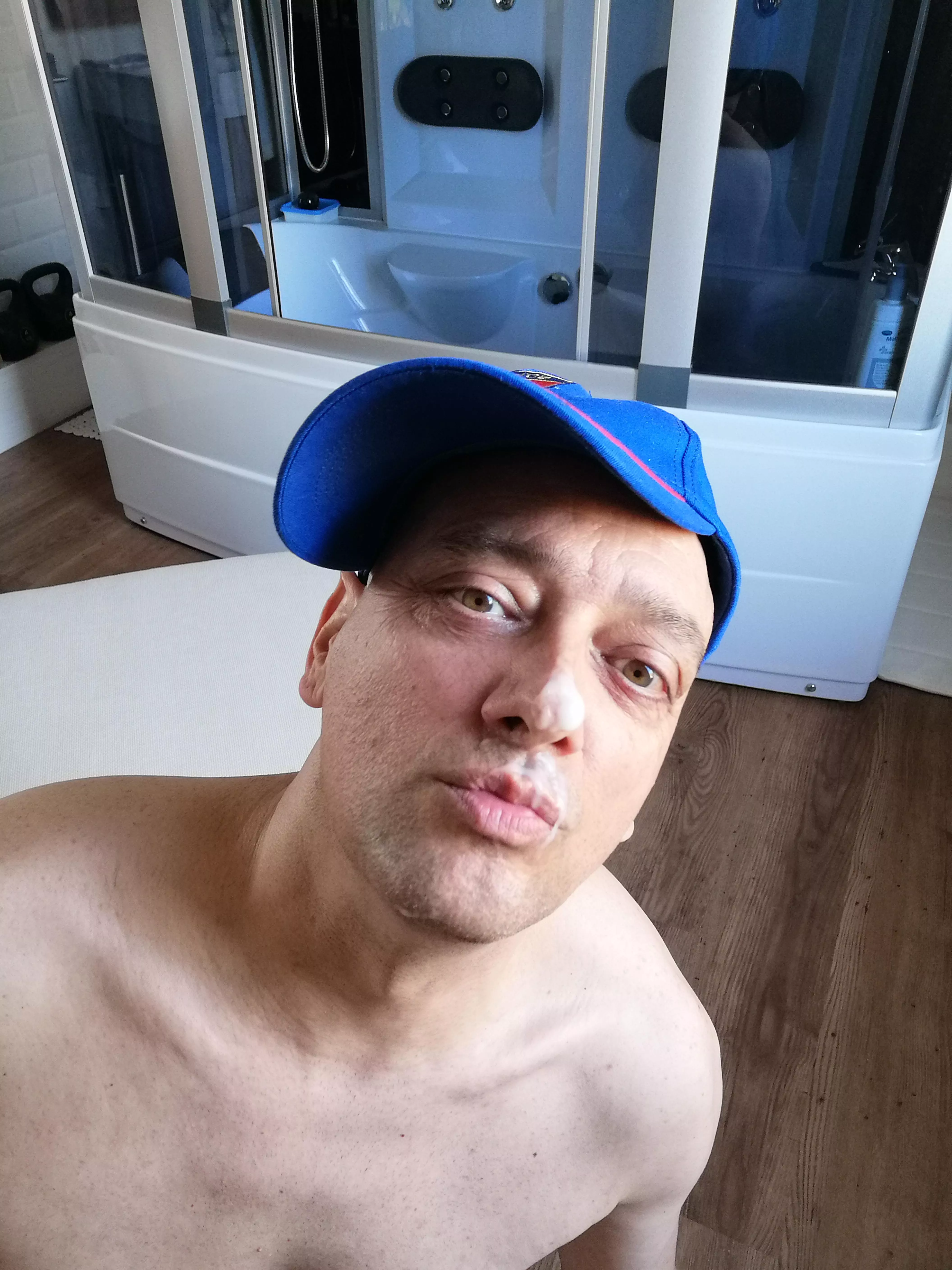 Cum facial, because you're worth it 💦😜💦