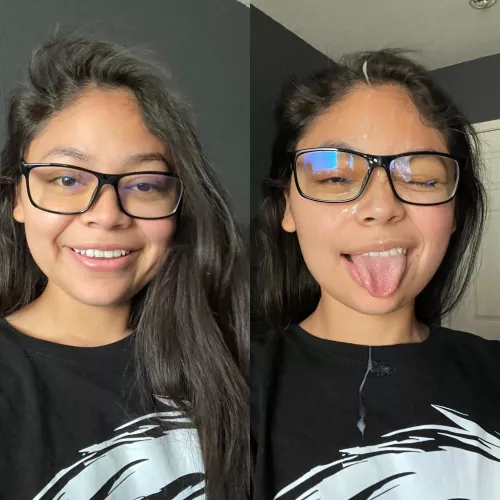 Cum is my favorite accessory 😉