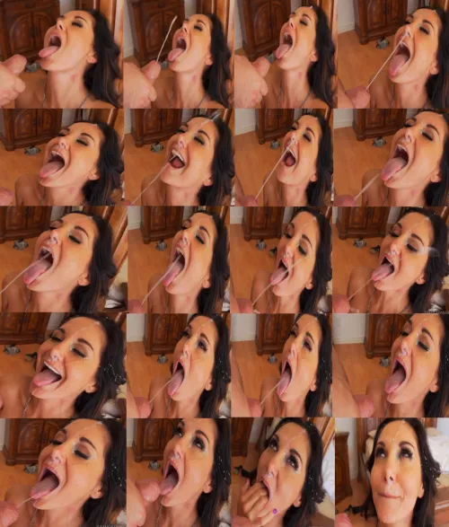 Cumshots in hentai be like: