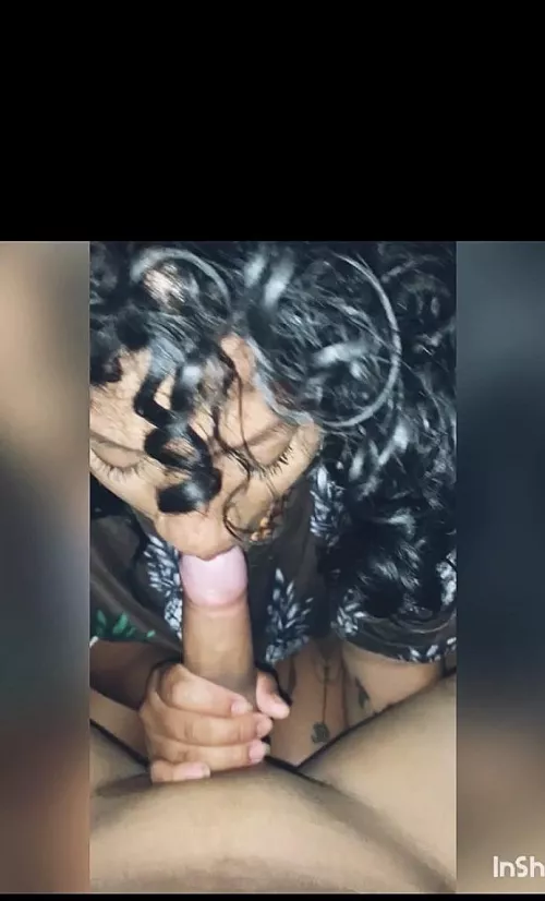 Curly hair girls are my weakness especially when they suck dick like this 😜😏 #LA