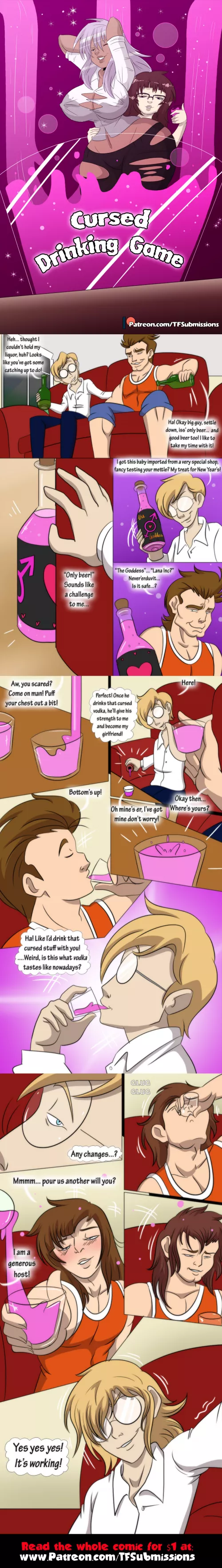 Cursed Drinking Game TG