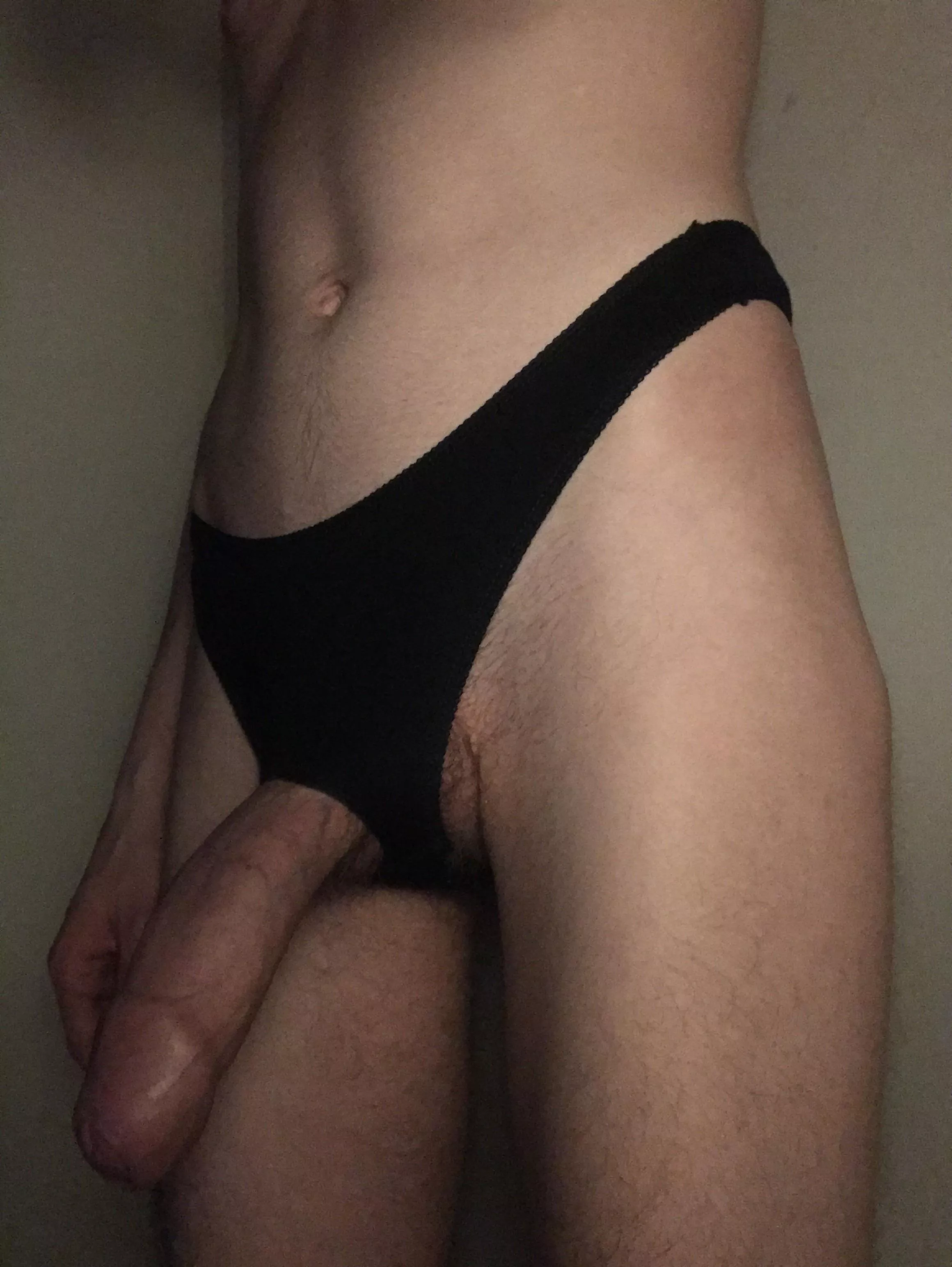 Cut a hole for comfort ;)