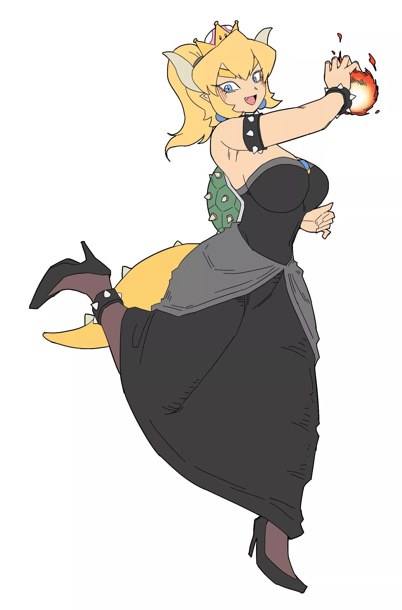cute Bowsette