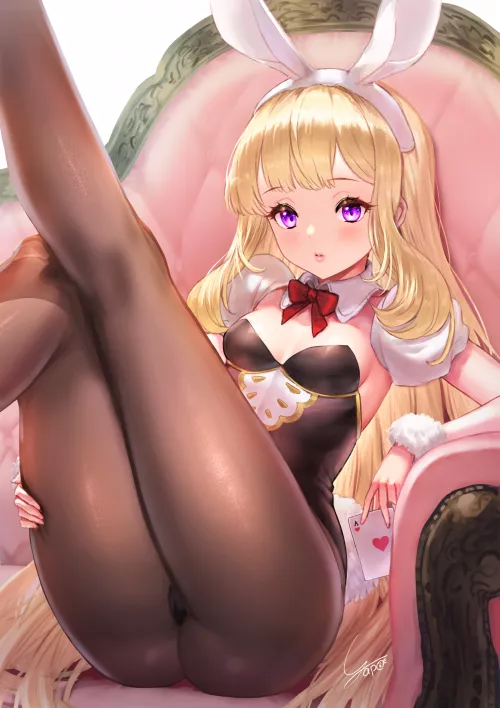 Cute Bunny with Great Thighs