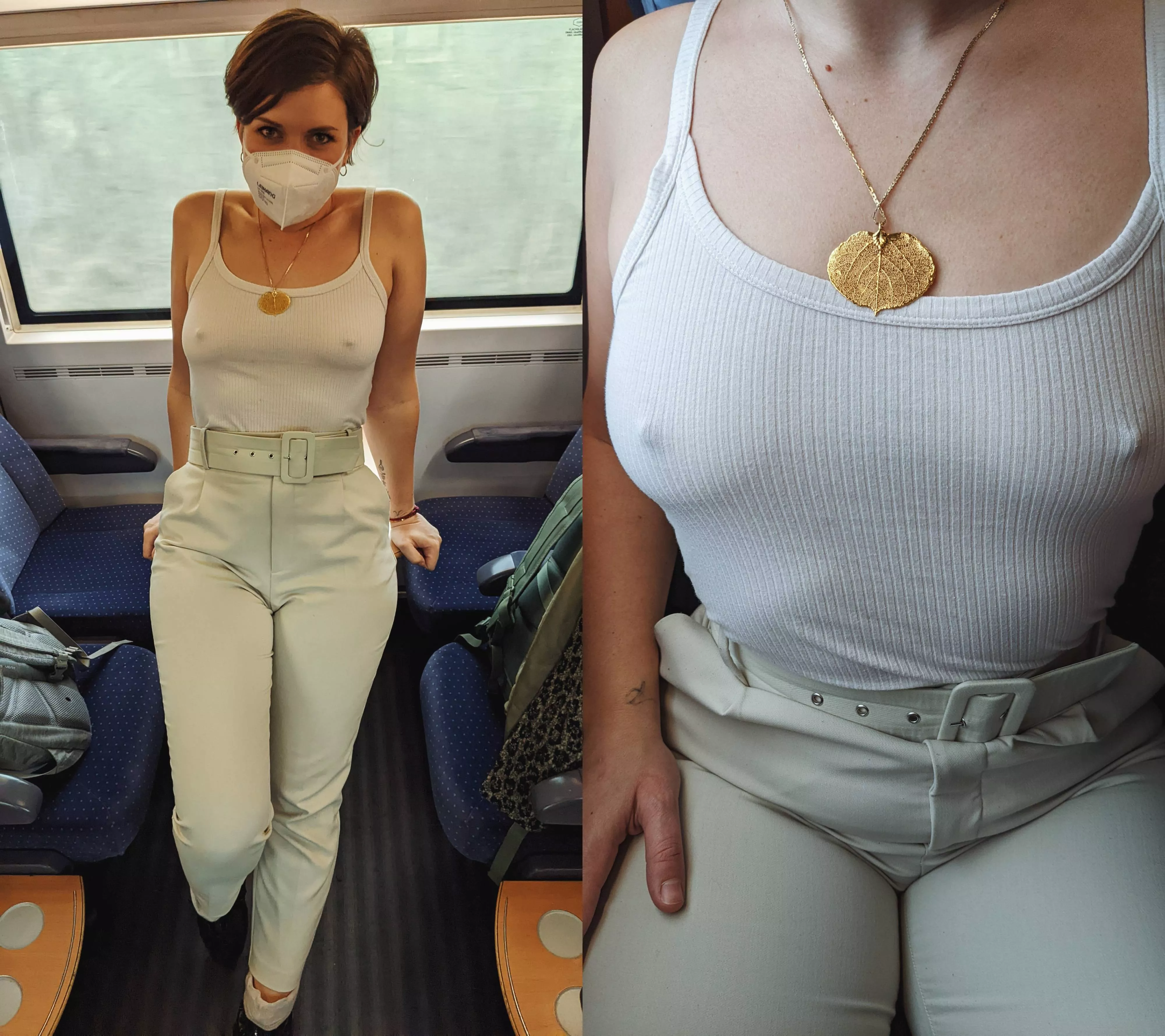 Cute little pokies on the train