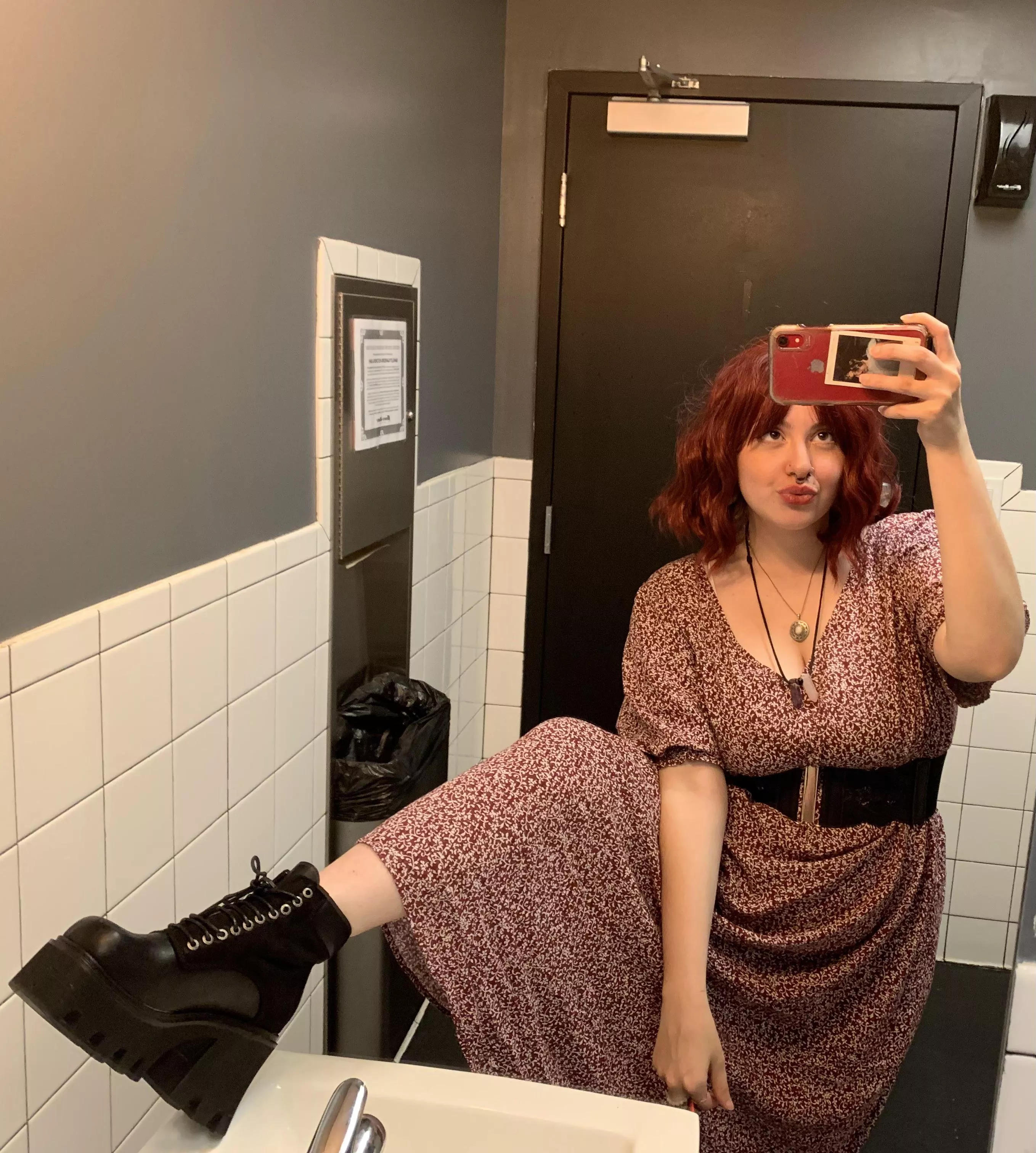 Cute small cock, now lick my boots.