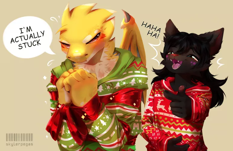 CUTEST gift everrr !! ( art by me @SkylerPegas )