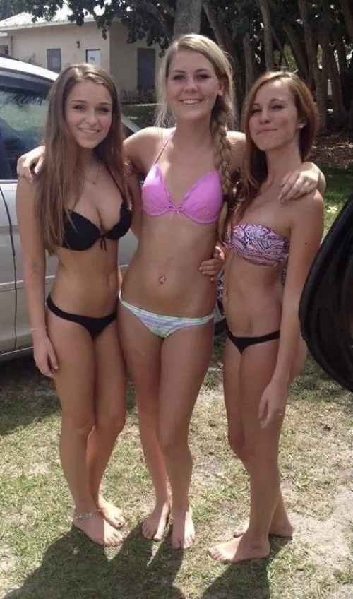 Cuties in bikinis