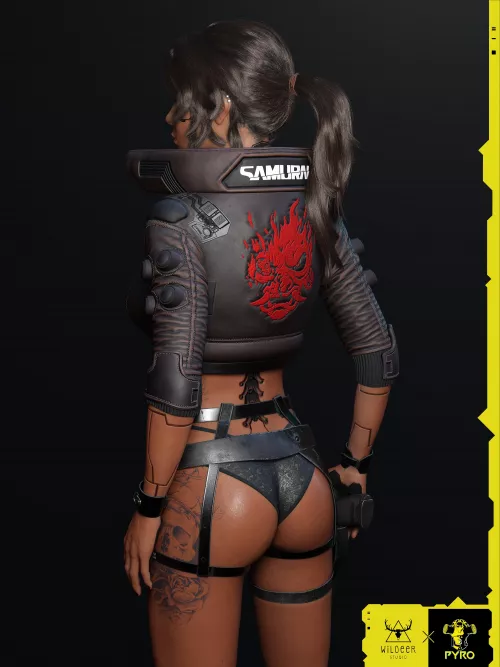 Cyberpunk Lara (PYRO)